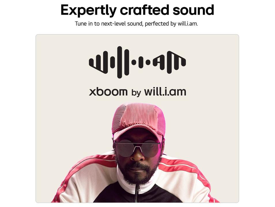 Caixa de Som LG Xboom by Will.i.am Bounce Bluetooth Amplificada Portátil 40W - 1