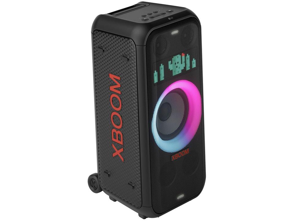 Caixa de Som LG Xboom XL7T Bluetooth Portátil 250W Iluminação de Festa e Visor de Pixel LED - 9