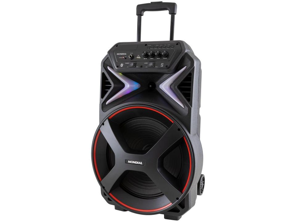Caixa de Som Mondial CM-400 Bluetooth Portátil Amplificada 400W USB - 12