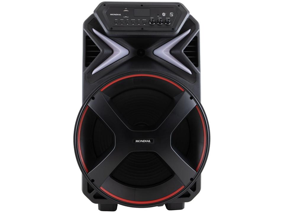 Caixa de Som Mondial Connect Lights Plus CM-700 Bluetooth Amplificada Portátil 700W USB - 10