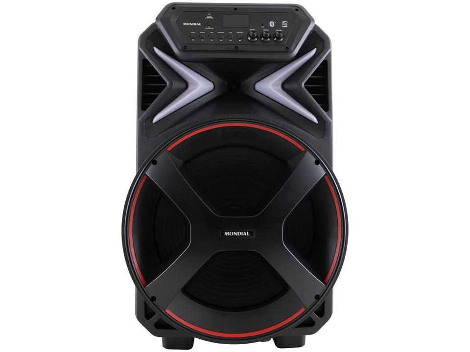 Caixa de Som Mondial Connect Lights Plus CM-700 Bluetooth Amplificada Portátil 700W USB - 8