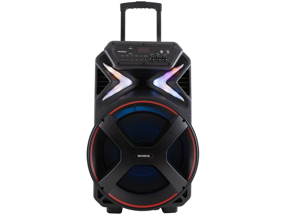 Caixa de Som Mondial Connect Lights Plus CM-700 Bluetooth Amplificada Portátil 700W USB - 7