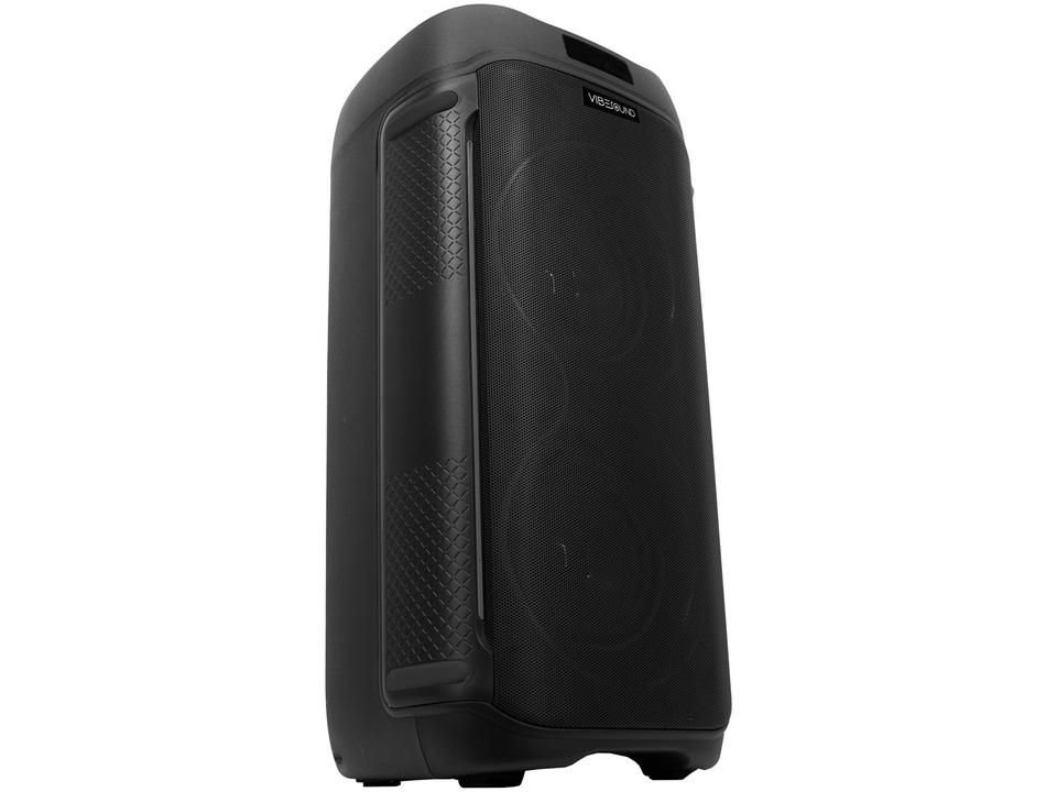 Caixa de Som PartyBox Bluetooth Vivensis Vibe Sound V6 Party 1000W USB - 12