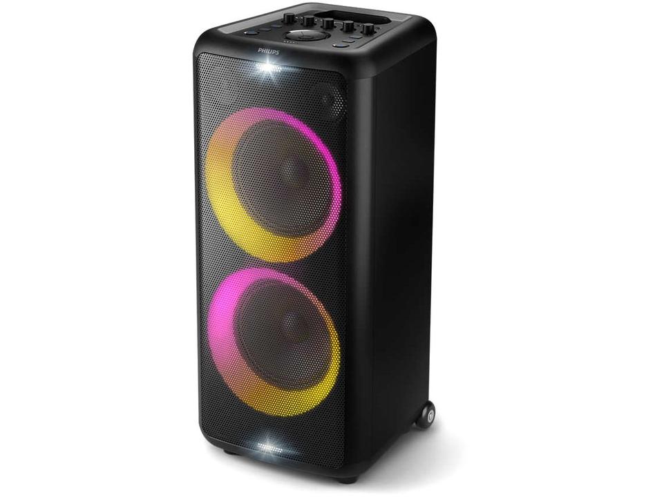 Caixa de Som Philips Party Speaker TAX5208/78 - Bluetooth Ativa Portátil 1600W USB - Bivolt - 6