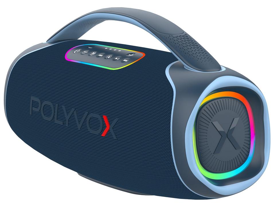 Caixa de Som Polyvox Boombox XB-2 Bluetooth Amplificada Portátil 140W USB - 6