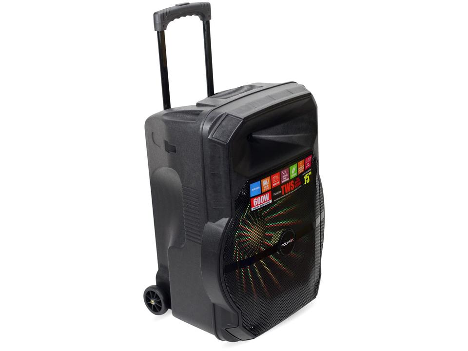 Caixa de Som Polyvox XC 515T Bluetooth Amplificada - 2