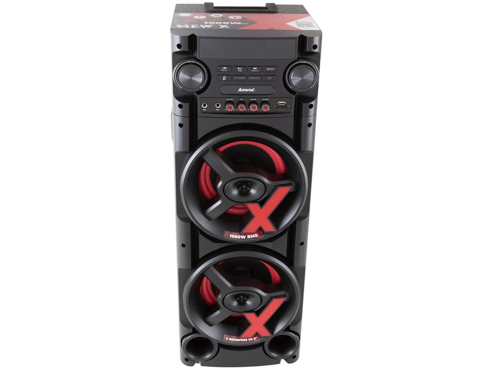 Caixa de Som Torre AMVOX ACA 1000 NEW X - 8