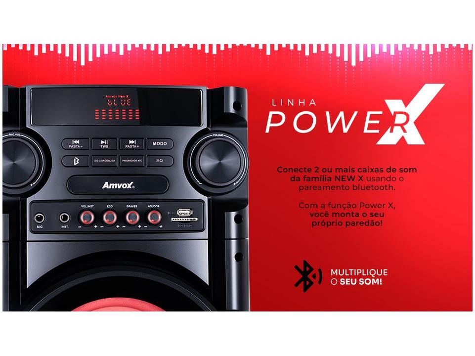 Caixa de Som Torre AMVOX ACA 1000 NEW X - 5