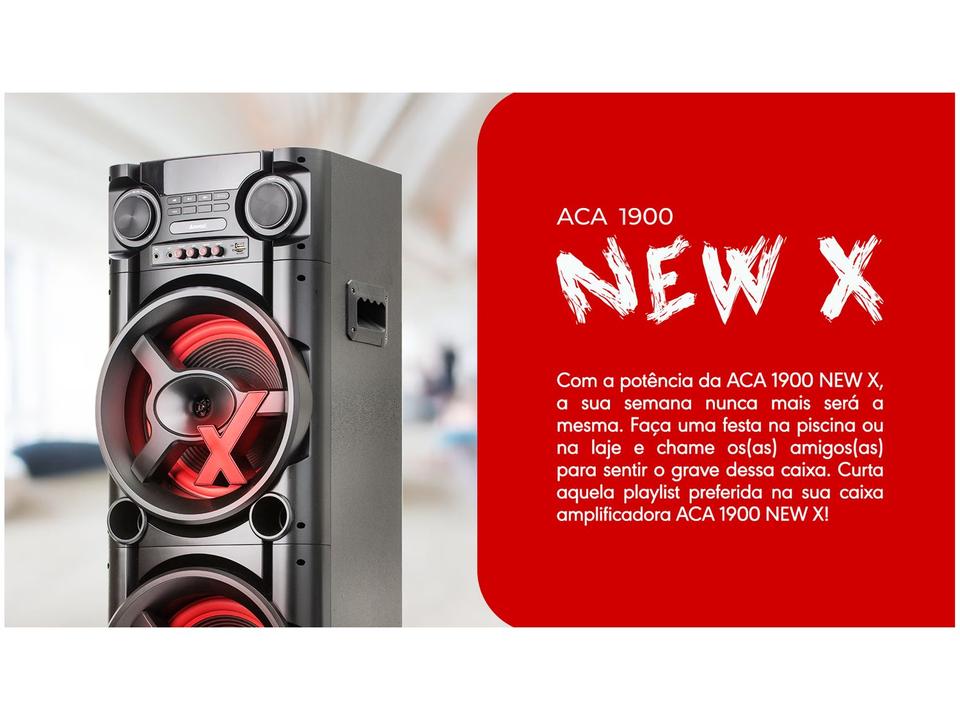 Caixa de Som Torre Amvox ACA 1900 NEW x SFM - 10