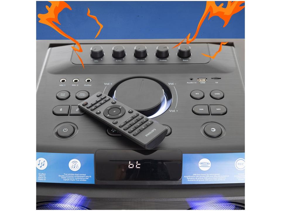 Caixa de Som Torre Philips TAX5509/78 Party Speaker 2400W - 9