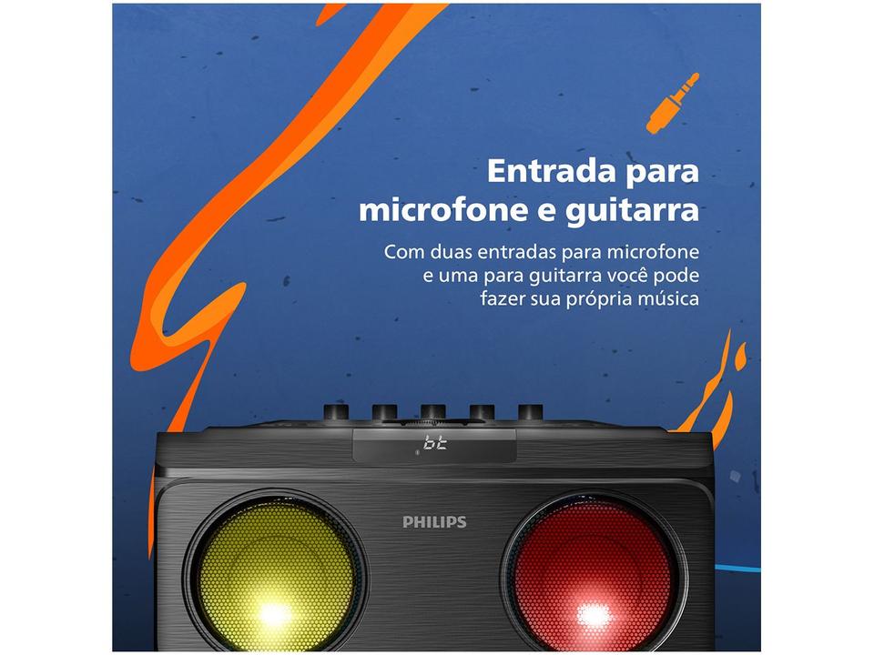 Caixa de Som Torre Philips TAX5509/78 Party Speaker 2400W - 5