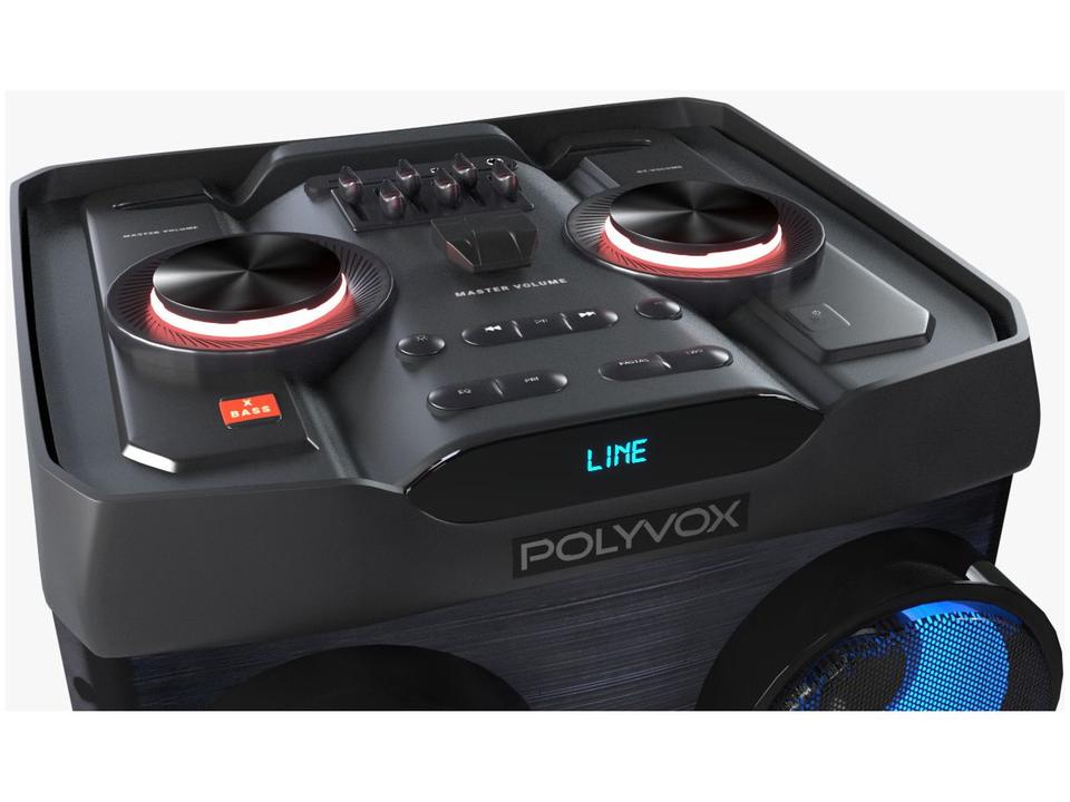 Caixa de Som Torre Polyvox XT-2212T Smart Speaker Bluetooth 2500W - 2