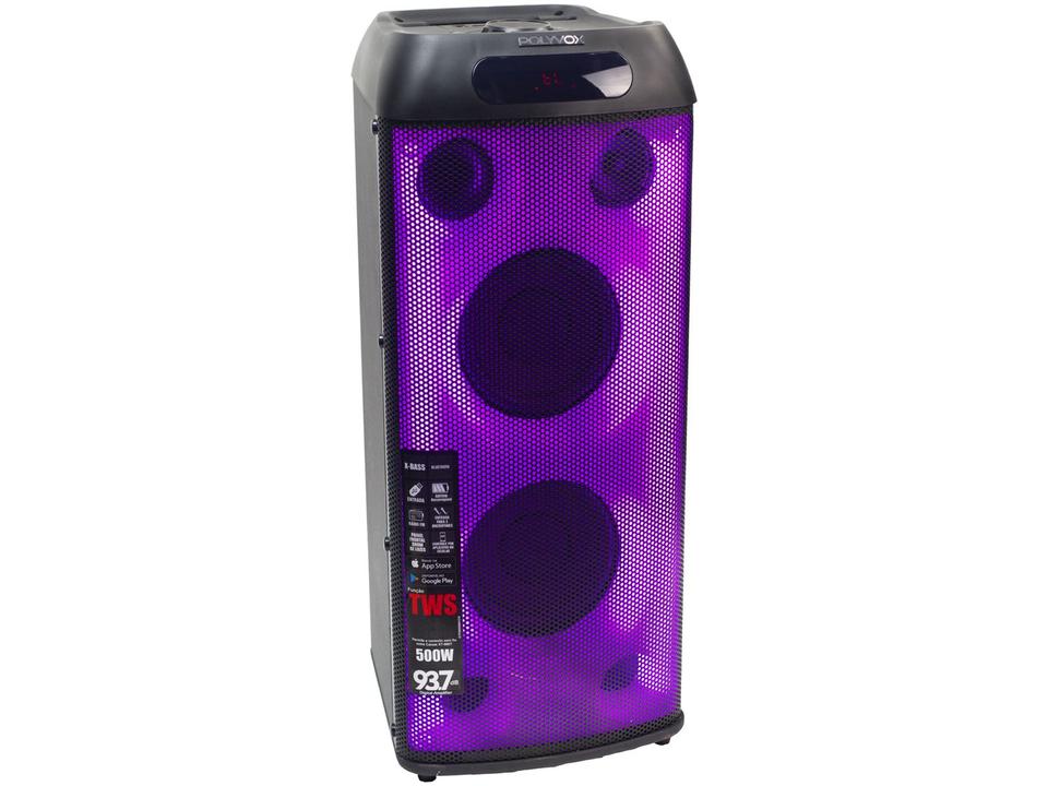 Caixa de Som Torre Polyvox XT-660T Bluetooth - 3