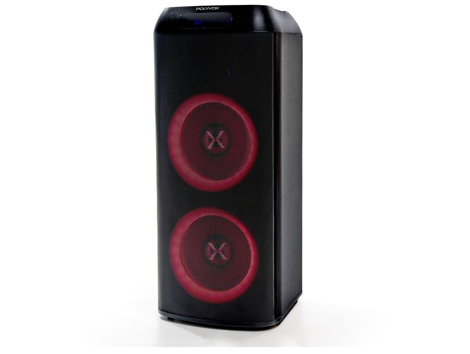 Caixa de Som Torre Polyvox XT-800T Bluetooth 1500W Amplificada - 3