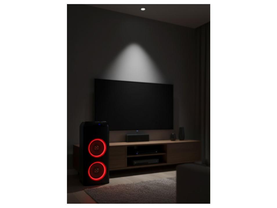 Caixa de Som Torre Polyvox XT-800T Bluetooth 1500W Amplificada - 1