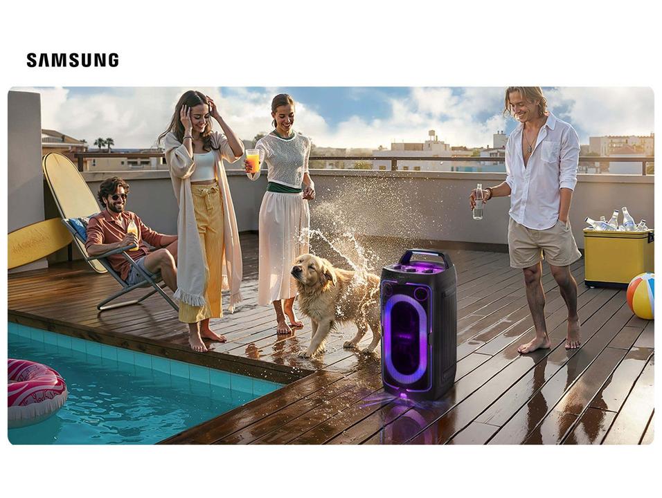Caixa de Som Torre Samsung MX-ST40F/ZD Bluetooth 160W RMS - 1