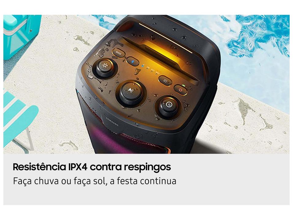 Caixa de Som Torre Samsung MX-ST40F/ZD Bluetooth 160W RMS - 4