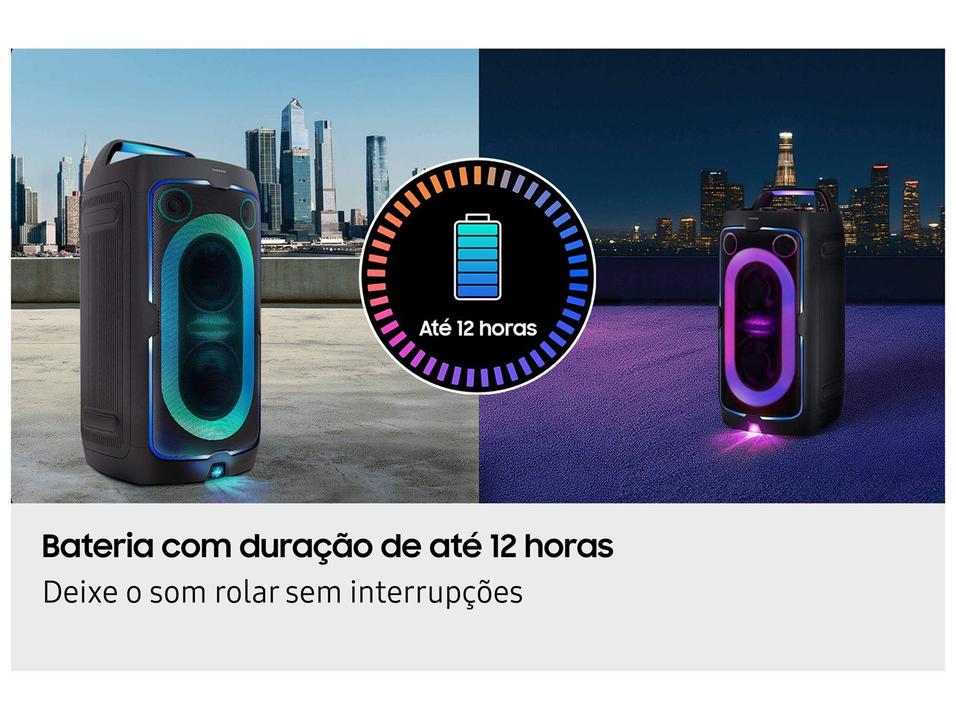 Caixa de Som Torre Samsung MX-ST40F/ZD Bluetooth 160W RMS - 3