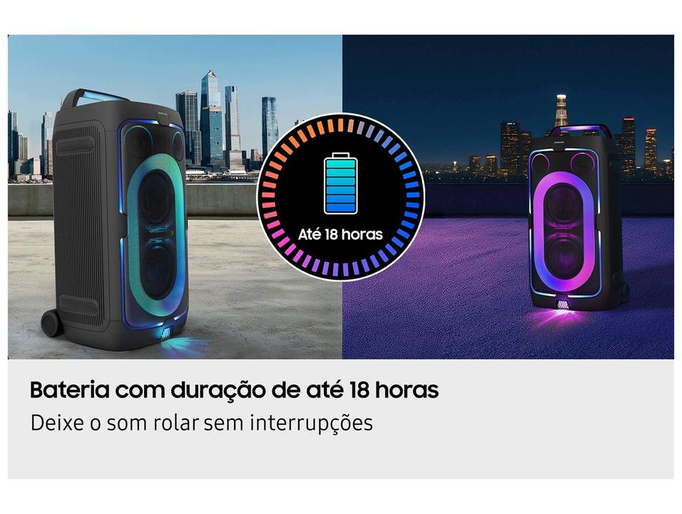 Caixa de Som Torre Samsung MX-ST50F/ZD Bluetooth 240W RMS - 3