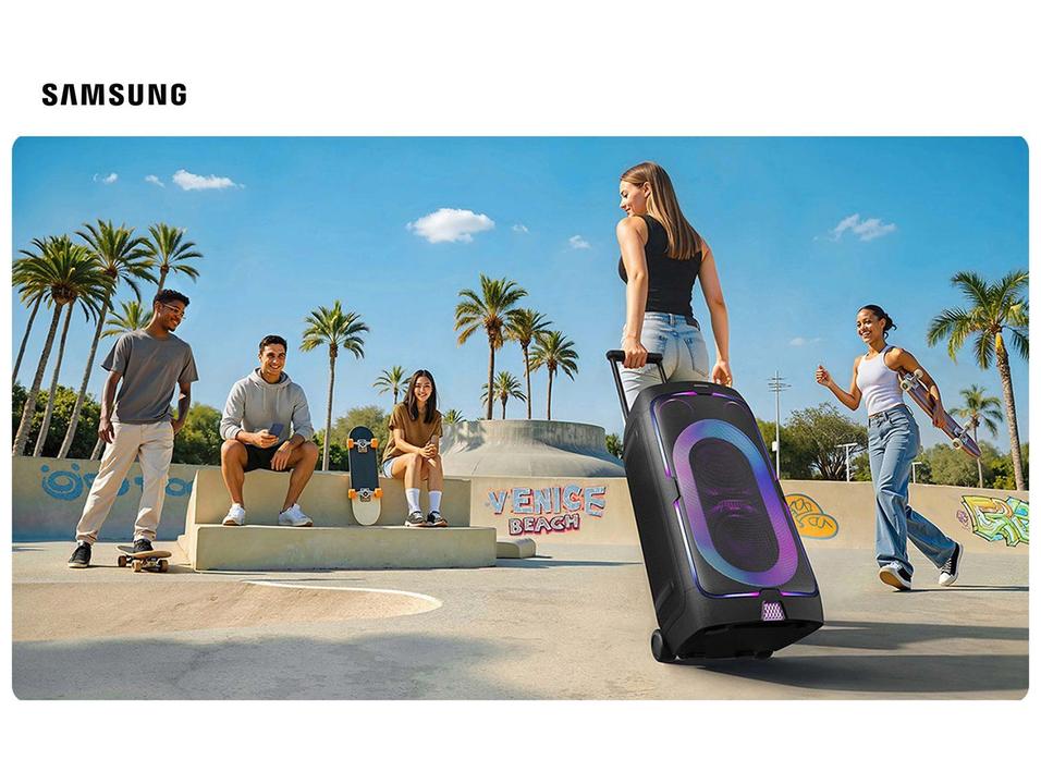 Caixa de Som Torre Samsung MX-ST50F/ZD Bluetooth 240W RMS - 1