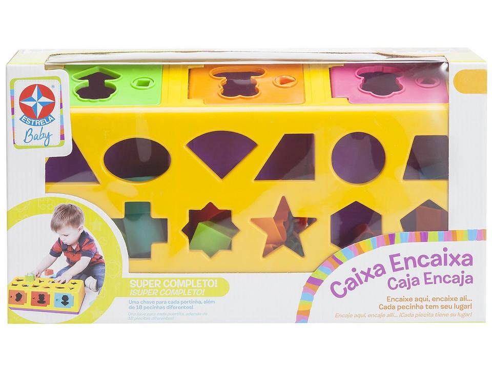 Caixa Encaixa 18 peças Estrela - 5