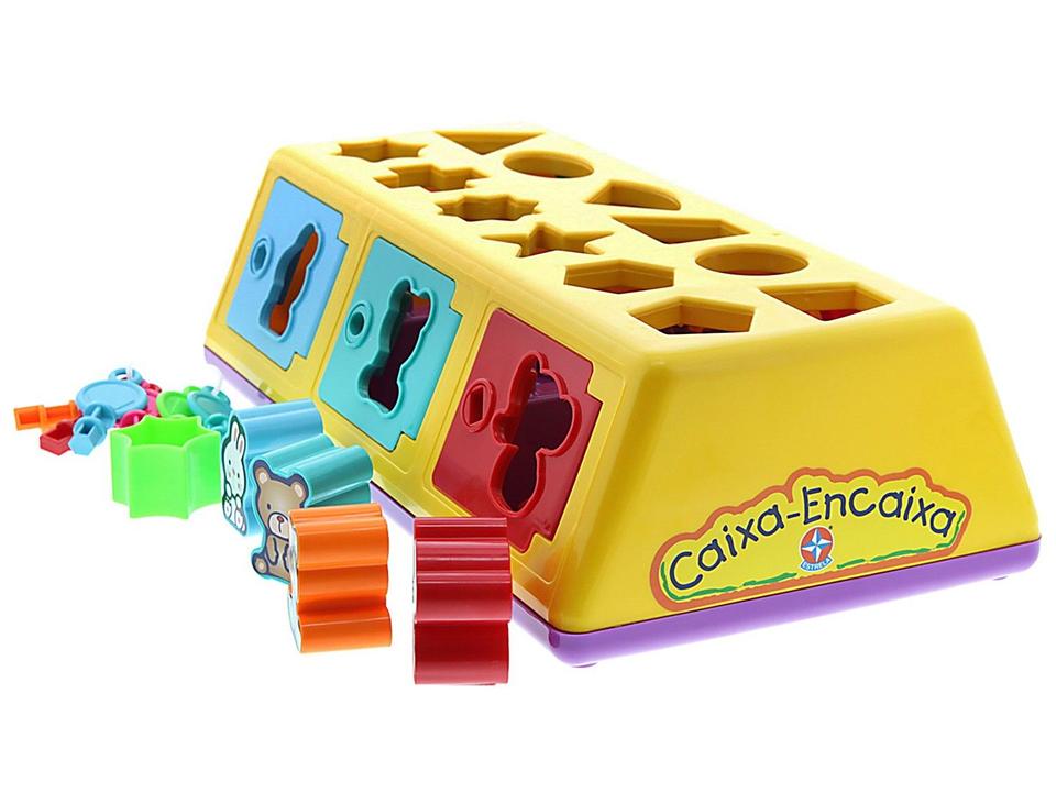 Caixa Encaixa 18 peças Estrela - 2