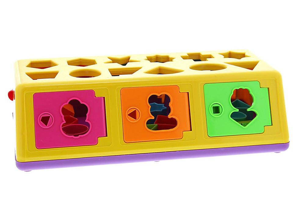 Caixa Encaixa 18 peças Estrela - 1