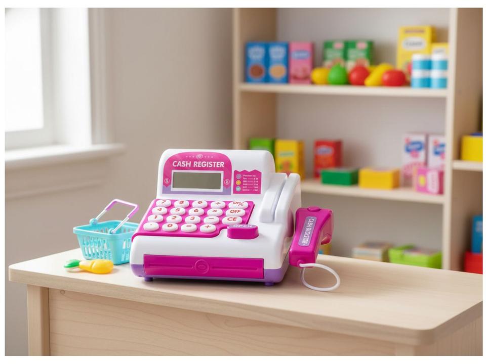 Caixa Registradora Infantil 5514 LP Toys - 1