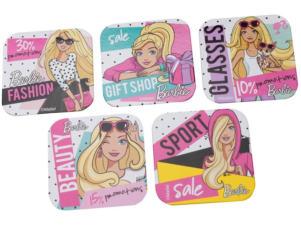 Caixa Registradora Infantil Barbie Luxo Fun - 6