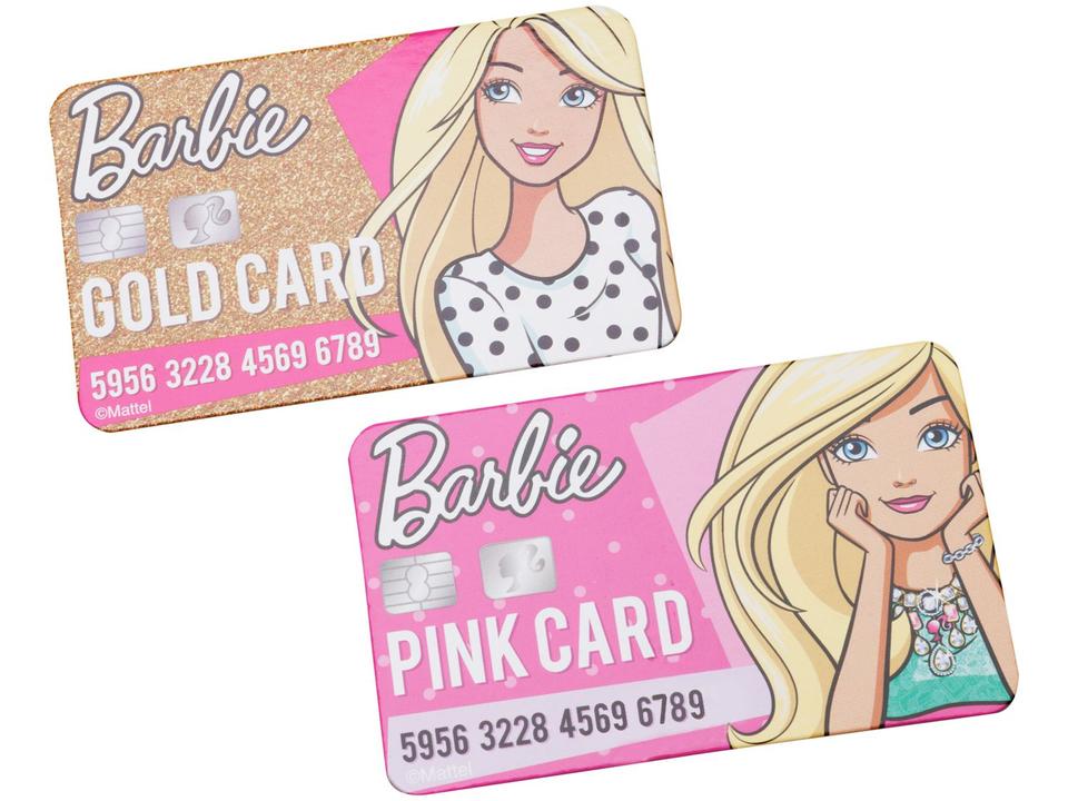 Caixa Registradora Infantil Barbie Luxo Fun - 50 Peças - 4