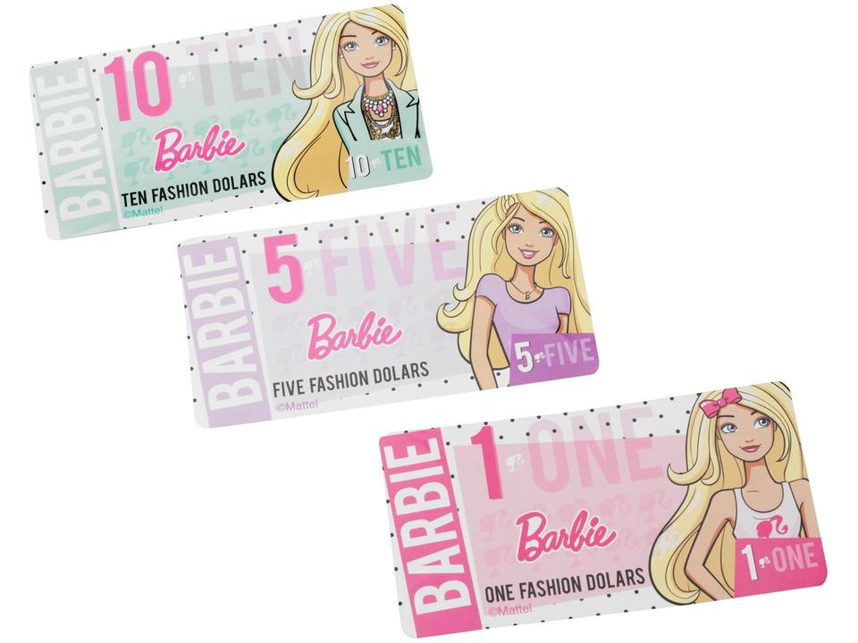 Caixa Registradora Infantil Barbie Luxo Fun - 50 Peças - 6