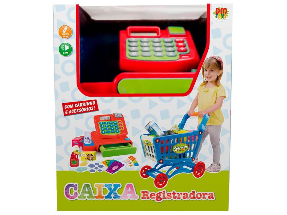 Caixa Registradora Infantil Hora das Compras - DM Toys - 3