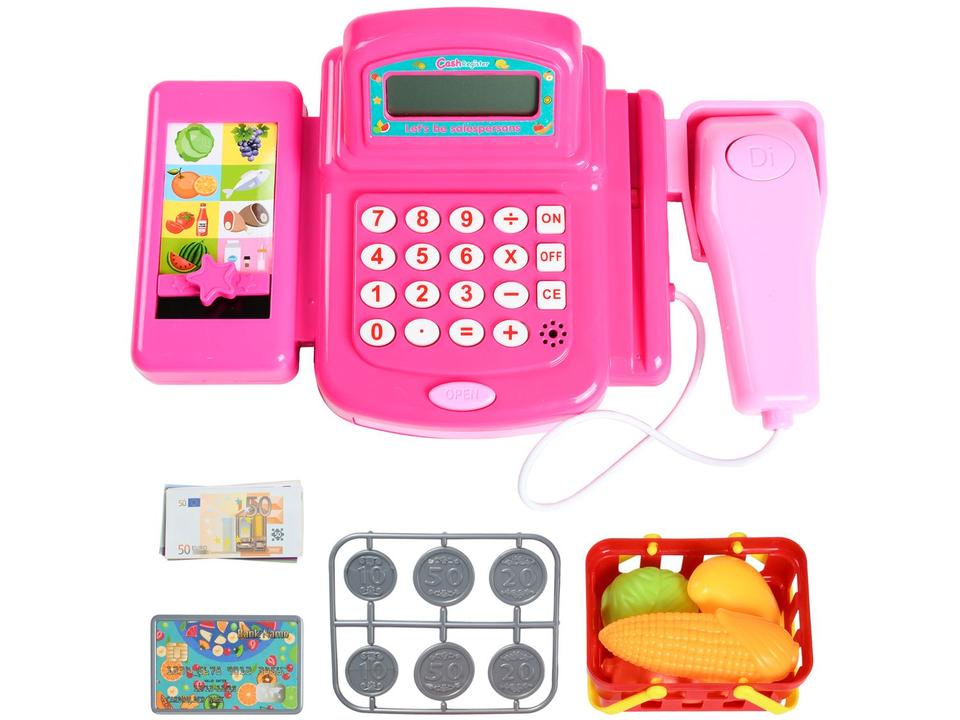 Caixa Registradora Infantil Lulie Kids 20 Peças - 1