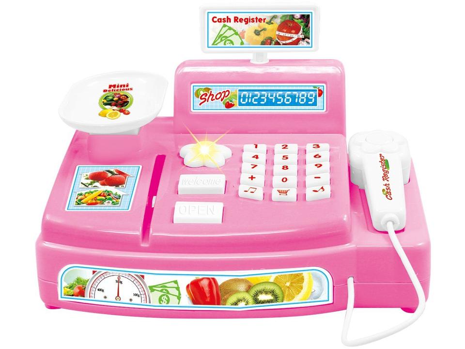 Caixa Registradora Infantil Tec Toys Mini Feirinha - 1