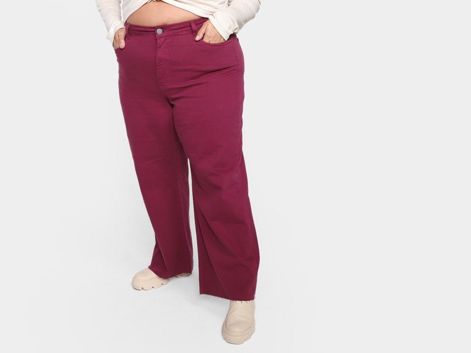 Calça Jeans Vista Magalu Wide Leg Maravilhosa - 2