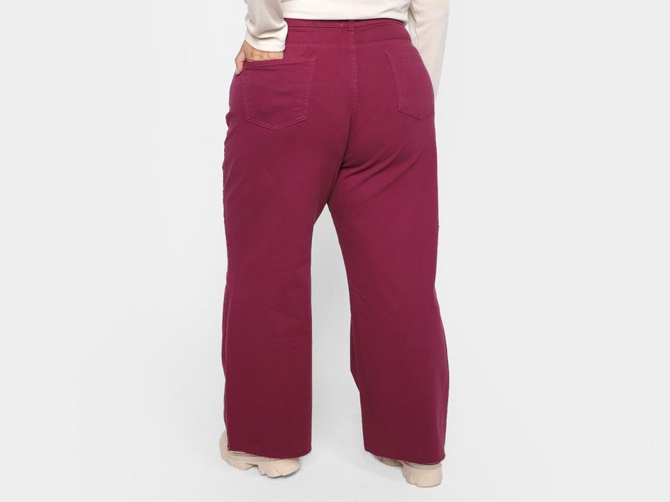 Calça Jeans Vista Magalu Wide Leg Maravilhosa - 3
