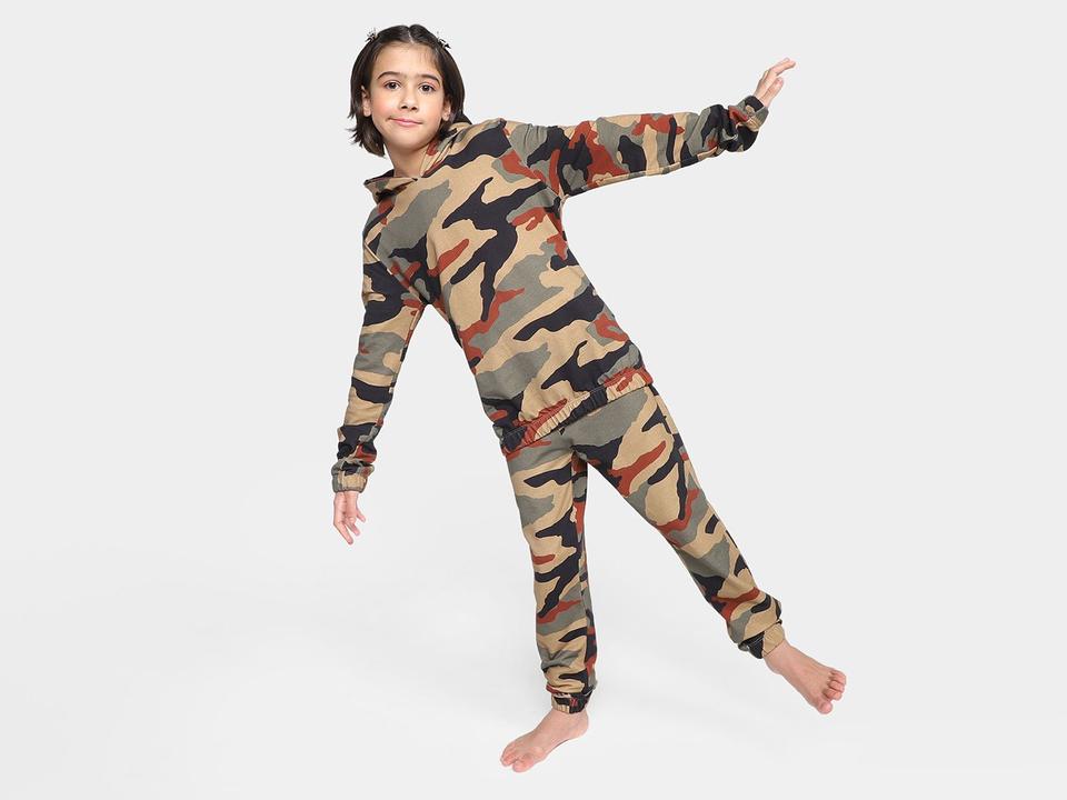 Calça Moletom Infantil Vista Magalu Estampada - 3