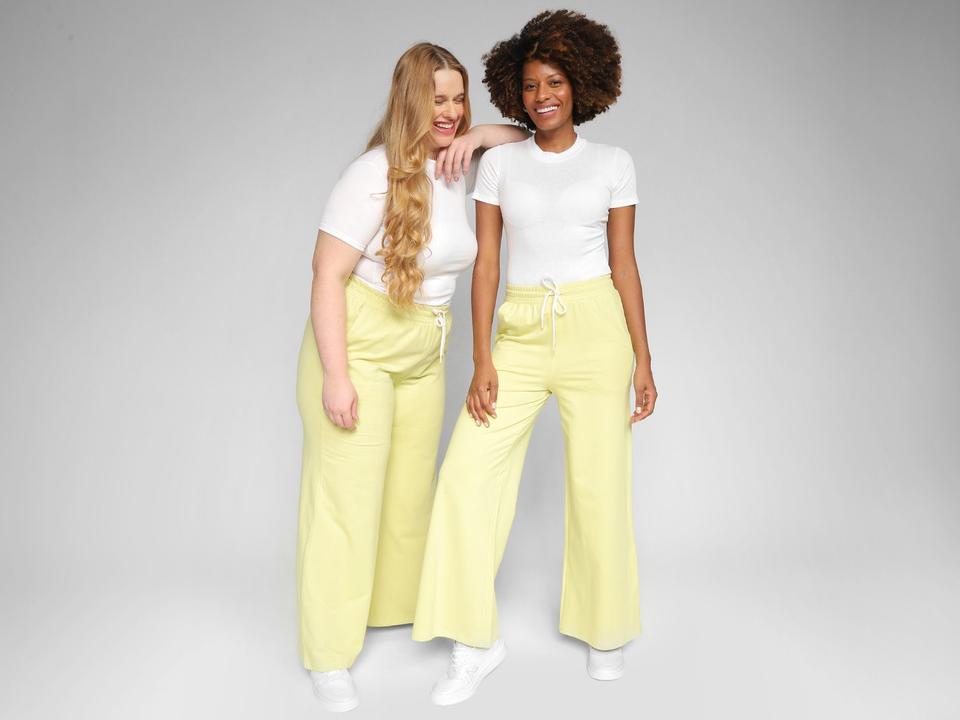 Calça Moletom Vista Magalu Wide Leg - 3