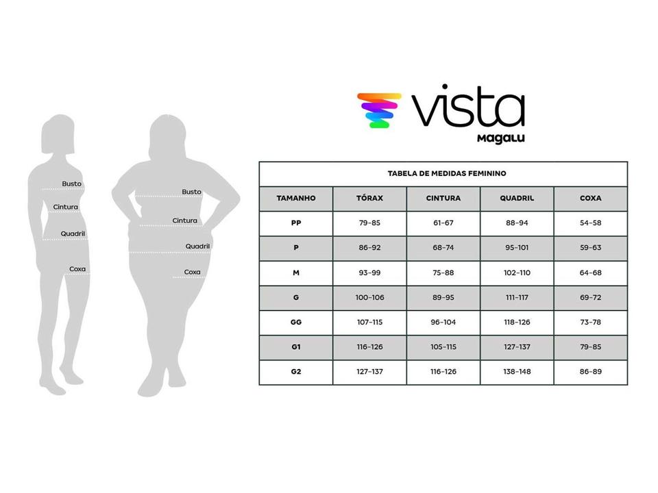 Calça Vista Magalu Lastex Corsica Amarração - 4