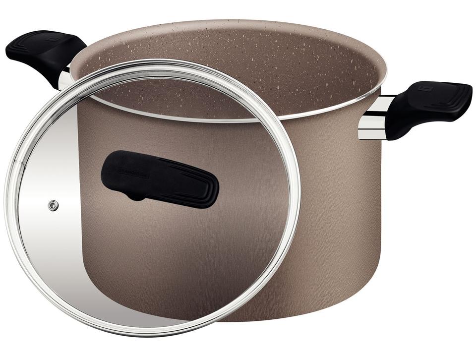 Caldeirão de Alumínio Tramontina Antiaderente Amêndoa 9,6L 26cm Milazzo - 3