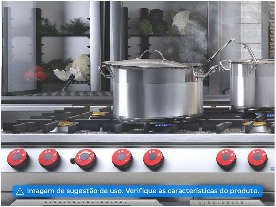 Caldeirão Inox Tramontina Fundo triplo 15,7 L 28cm Professional 62648280 - 1