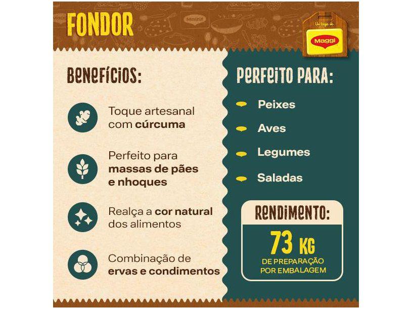 Caldo Maggi Fondor Professional em Pó 1,1kg - 2