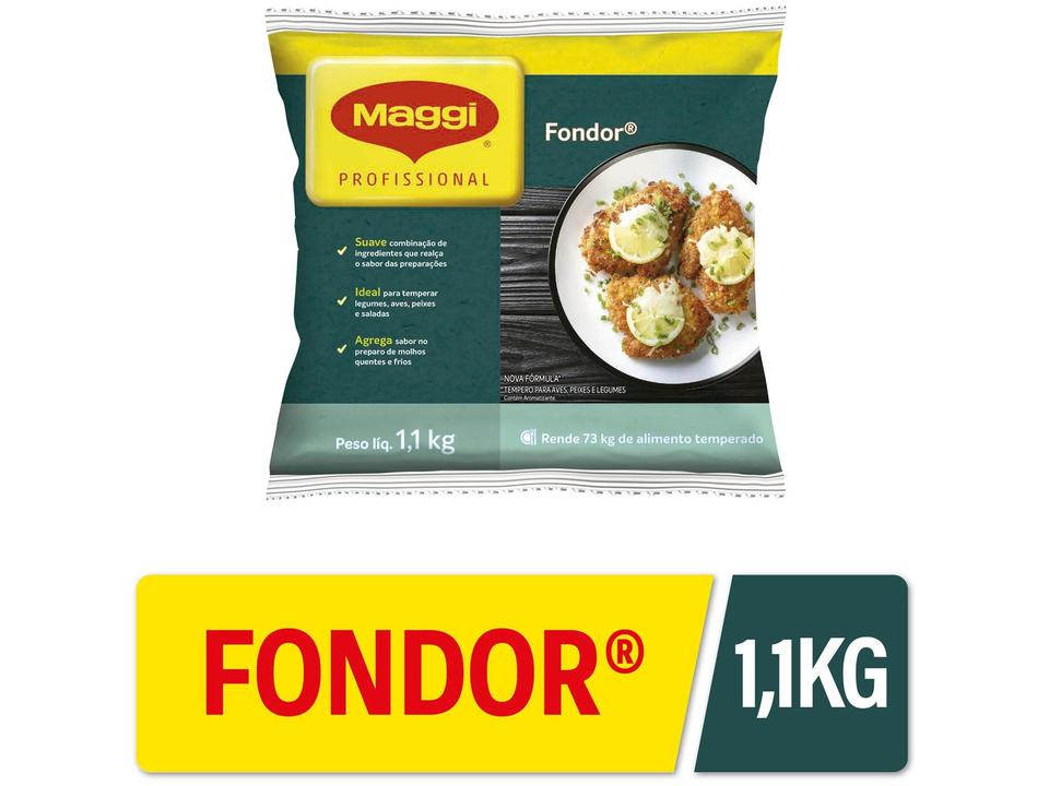 Caldo Maggi Fondor Professional em Pó 1,1kg - 1