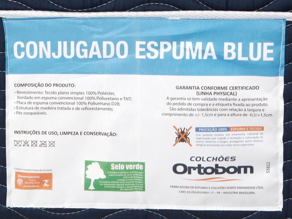 Cama Box Casal Ortobom Conjugado 43x138x188cm Physical Blue - 7