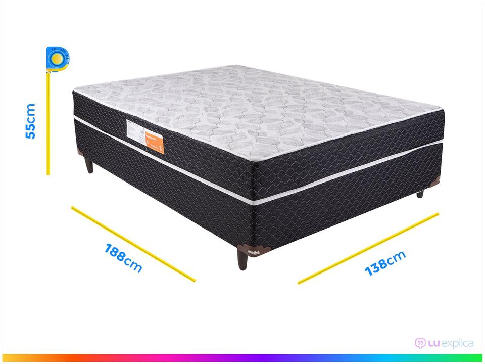 Cama Box Casal Umaflex Conjugada de Mola - 2