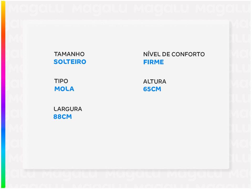 Cama Box Conjugada Solteiro Reconflex de Mola - 2
