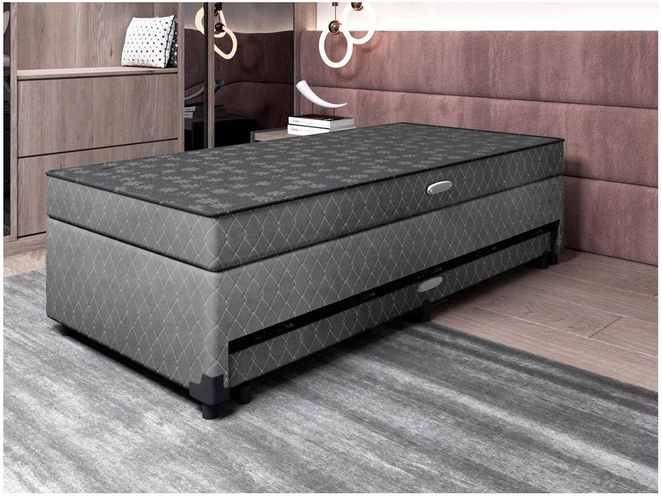 Cama Box Conjugada Solteiro SMP com Cama Auxiliar e Baú 55x88x188 Lady - 6