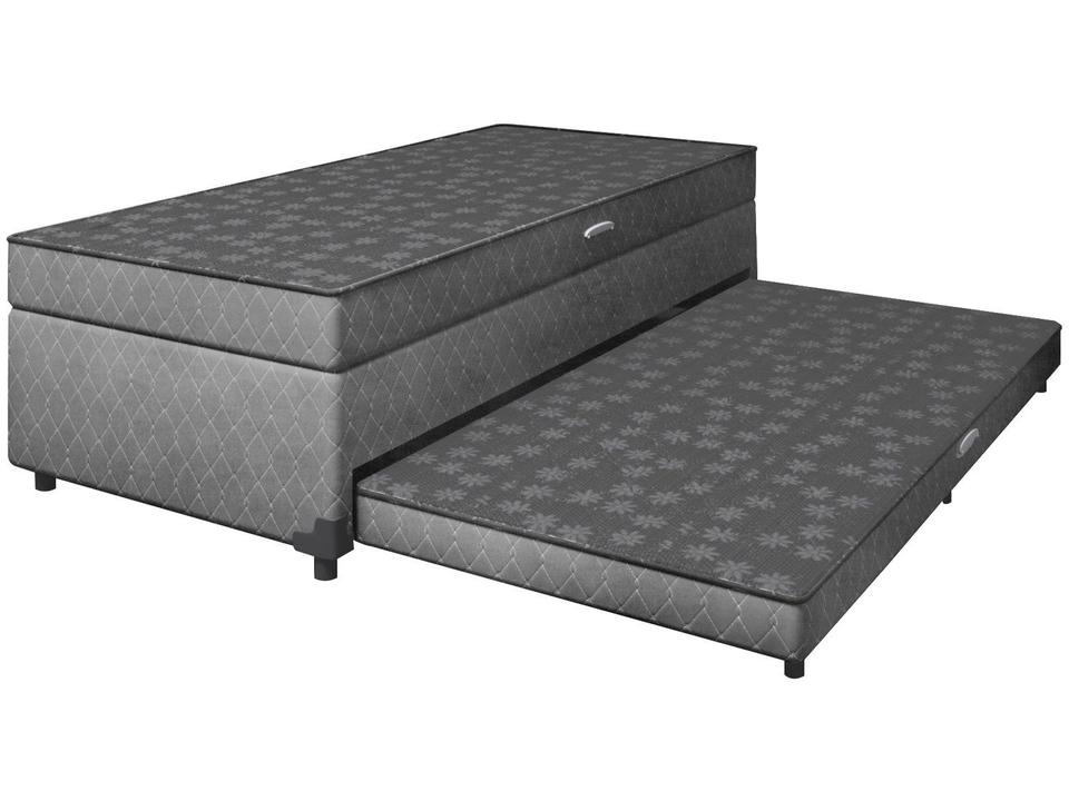 Cama Box Conjugada Solteiro SMP com Cama Auxiliar e Baú 55x88x188 Lady - 7