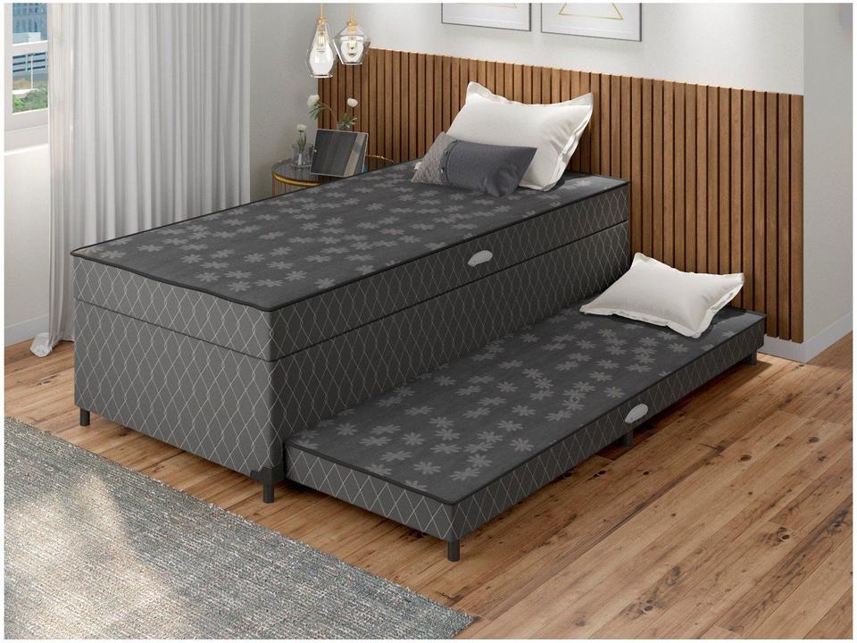 Cama Box Conjugada Solteiro SMP com Cama Auxiliar e Baú 55x88x188 Lady - 4