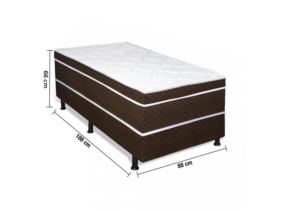 Cama Box Solteiro Aiam Colchões 54x88x188cm - 3